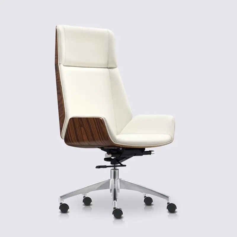Scandinavian Leather Task Chair
