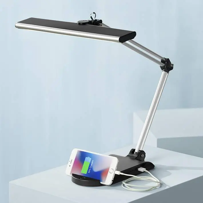 Adjustable LED Desk Lamp with USB